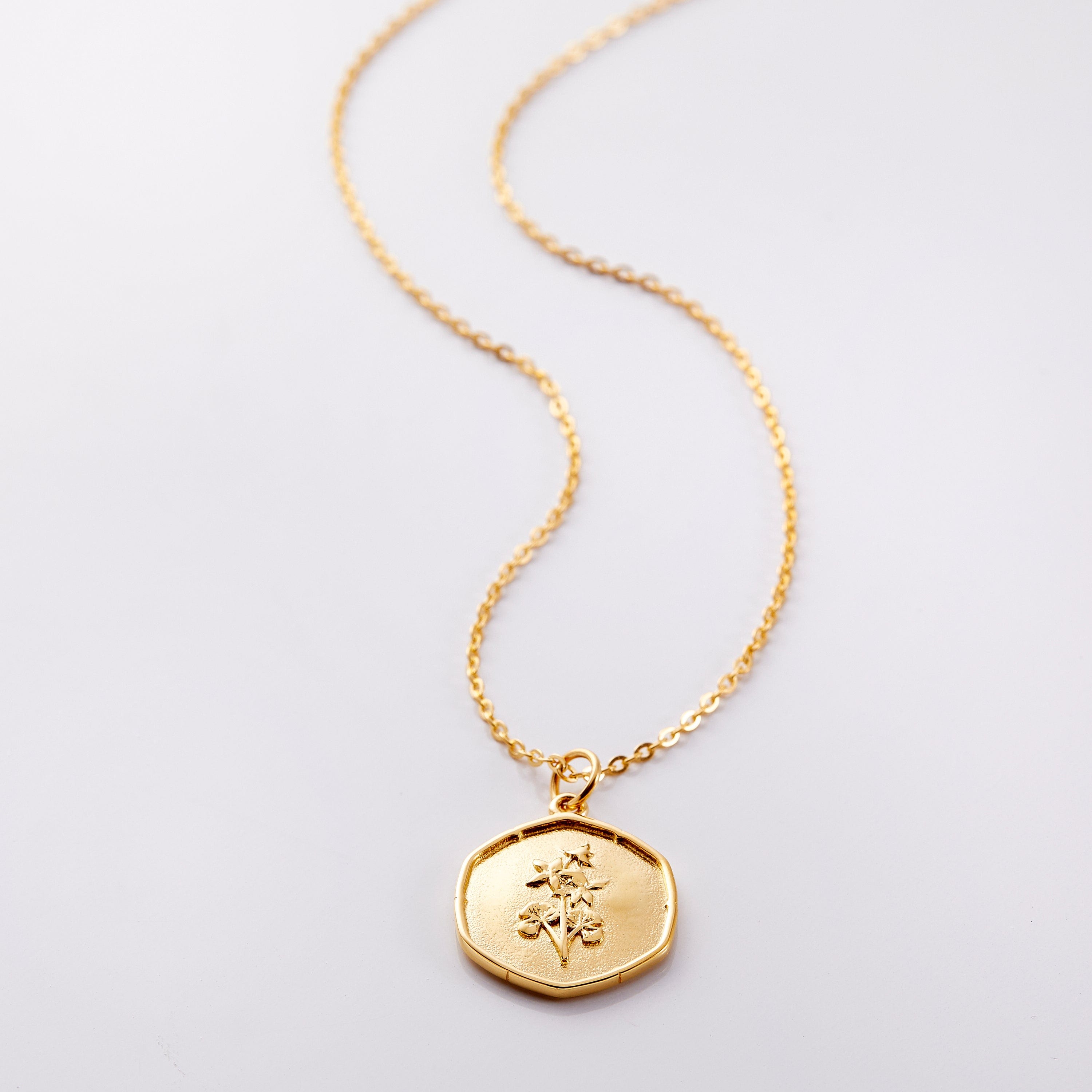 July | Birth Flower Necklace