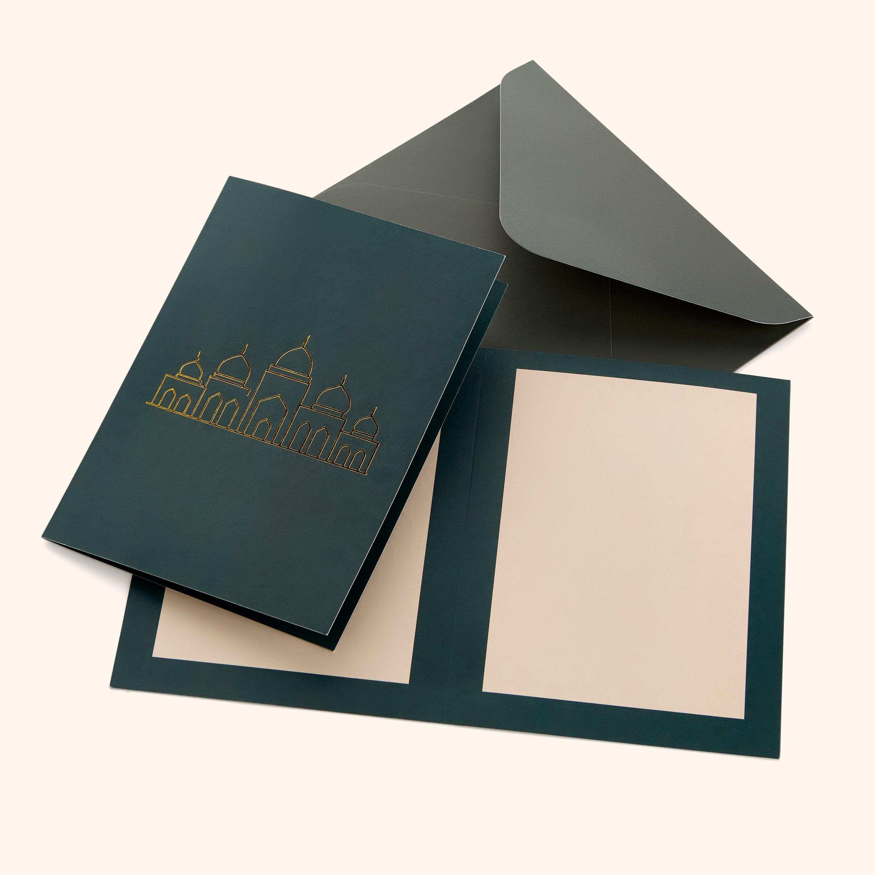 Masjid Outline Greeting Card