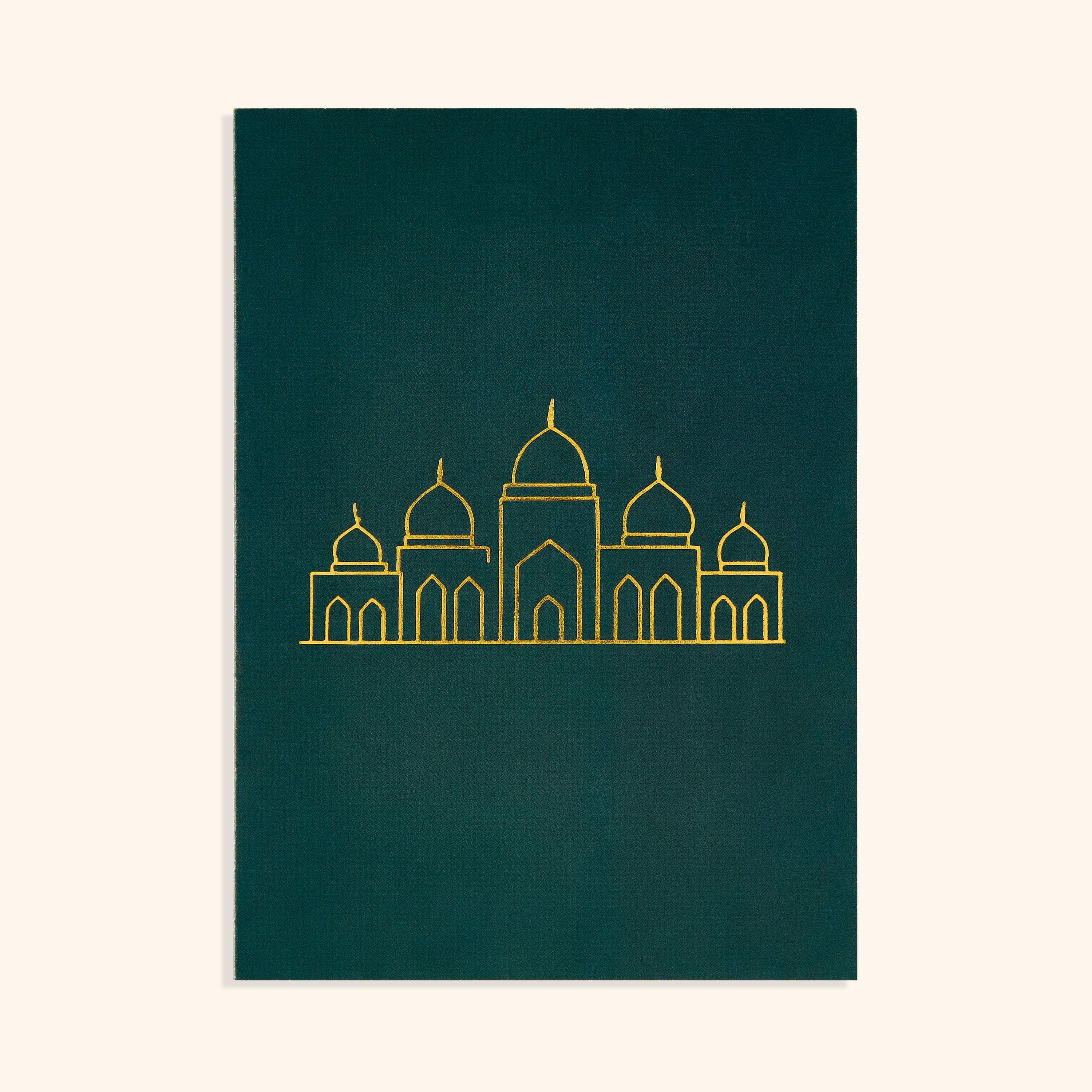 Masjid Outline Greeting Card