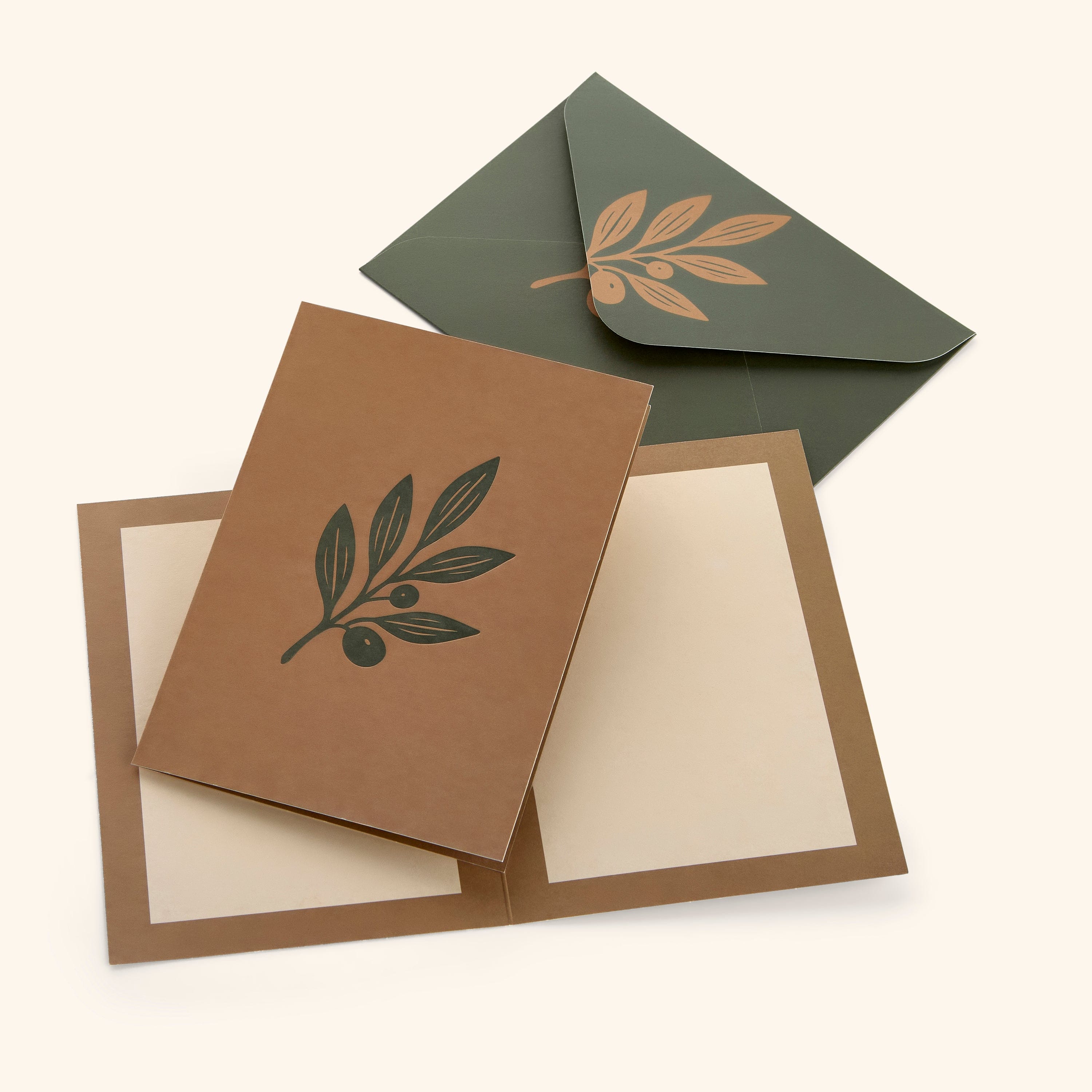 Olive Branch Greeting Card