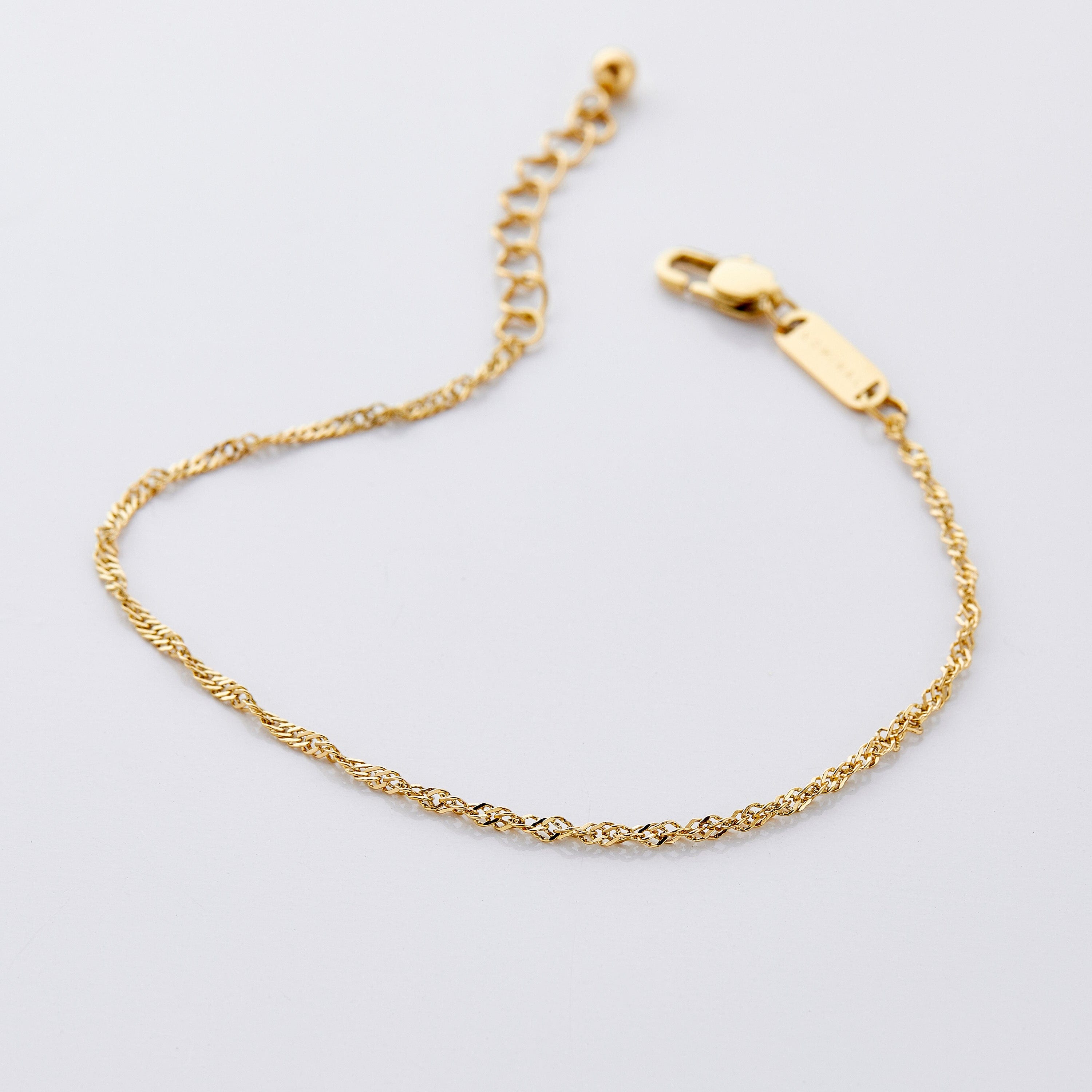Twisted Chain Anklet | Girls - Nominal