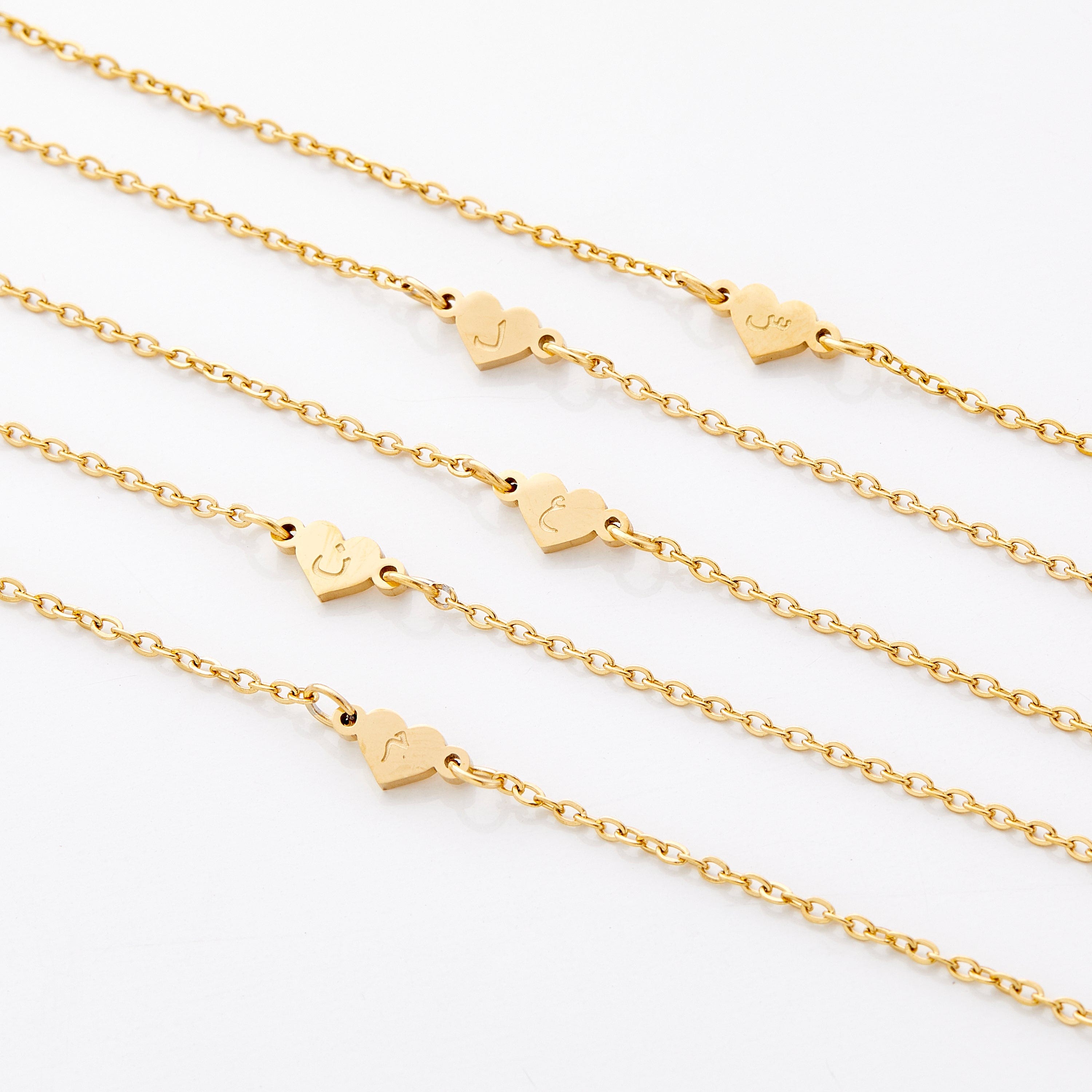 Arabic Letter Heart Bracelet | Babies & Girls - Nominal