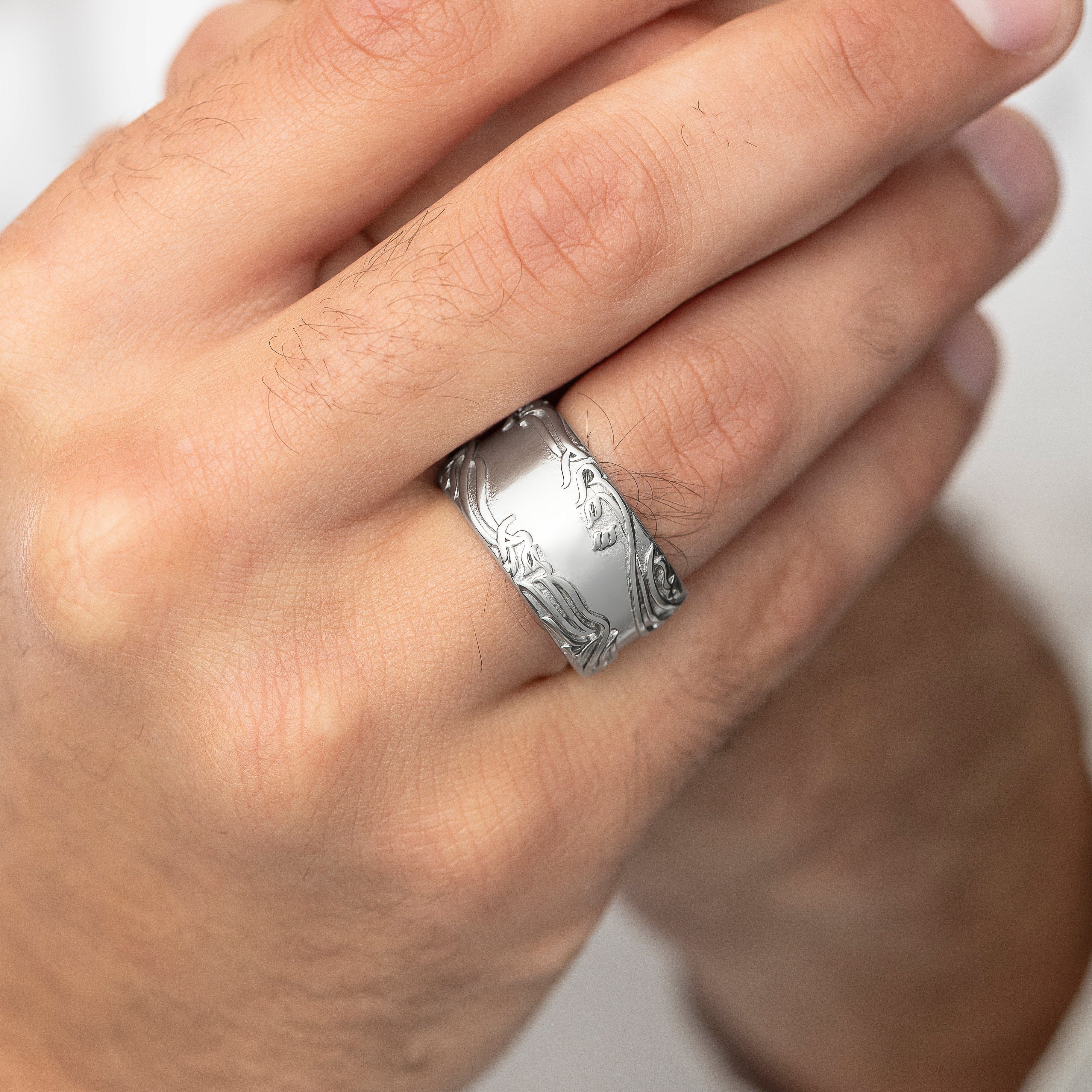 "The wound is where light enters you" Rumi Ring