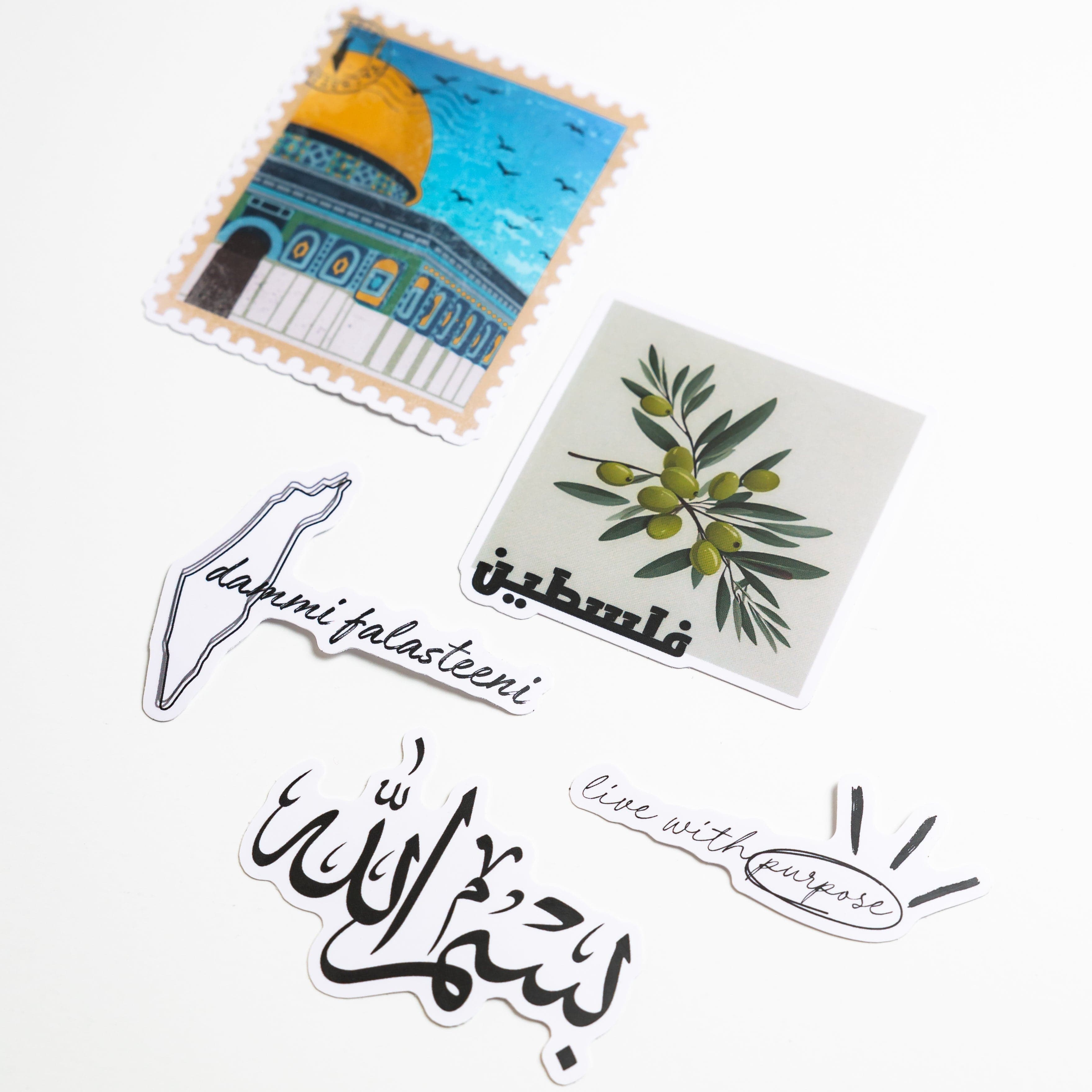 Free "Palestine" Sticker Pack