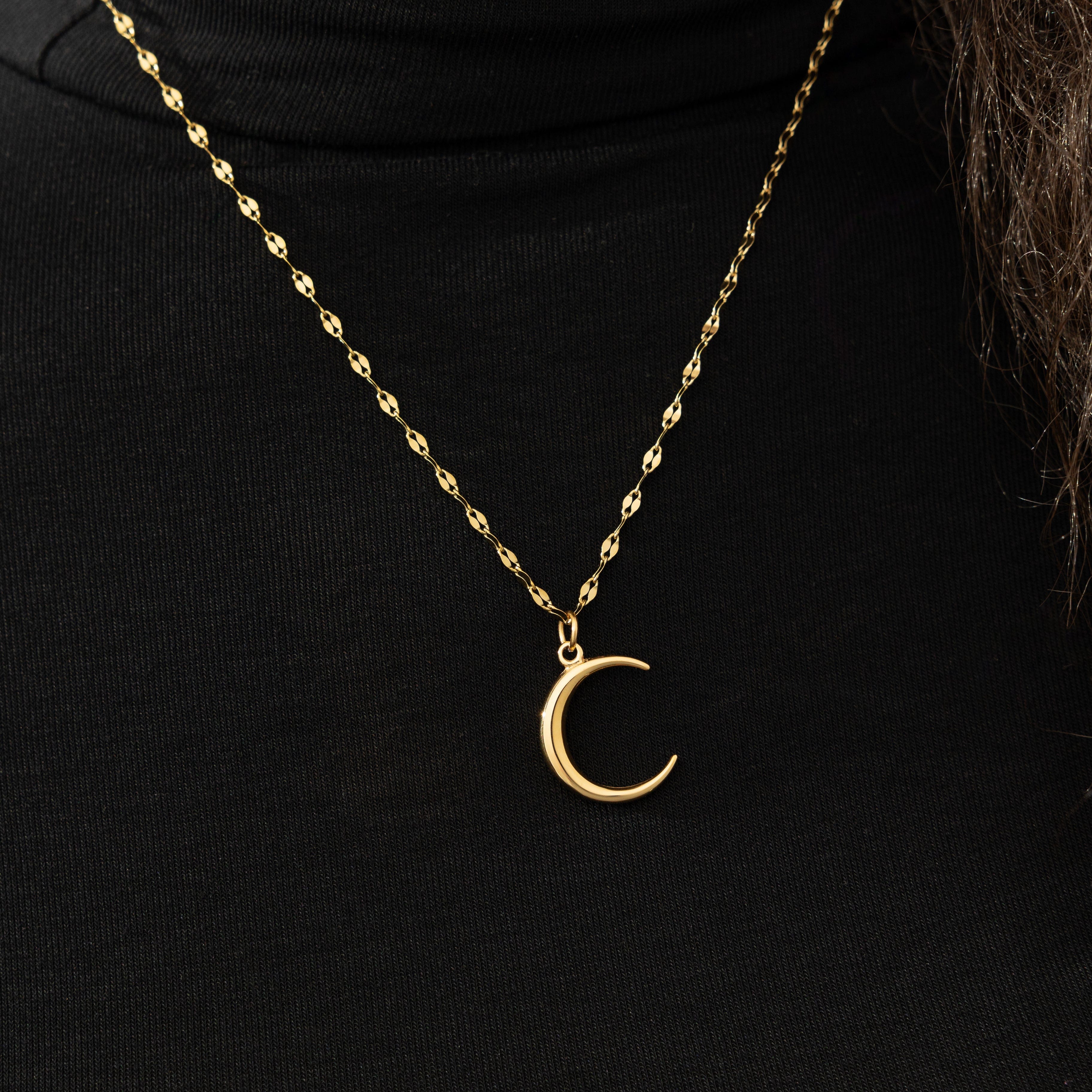Premium Crescent Necklace | Women