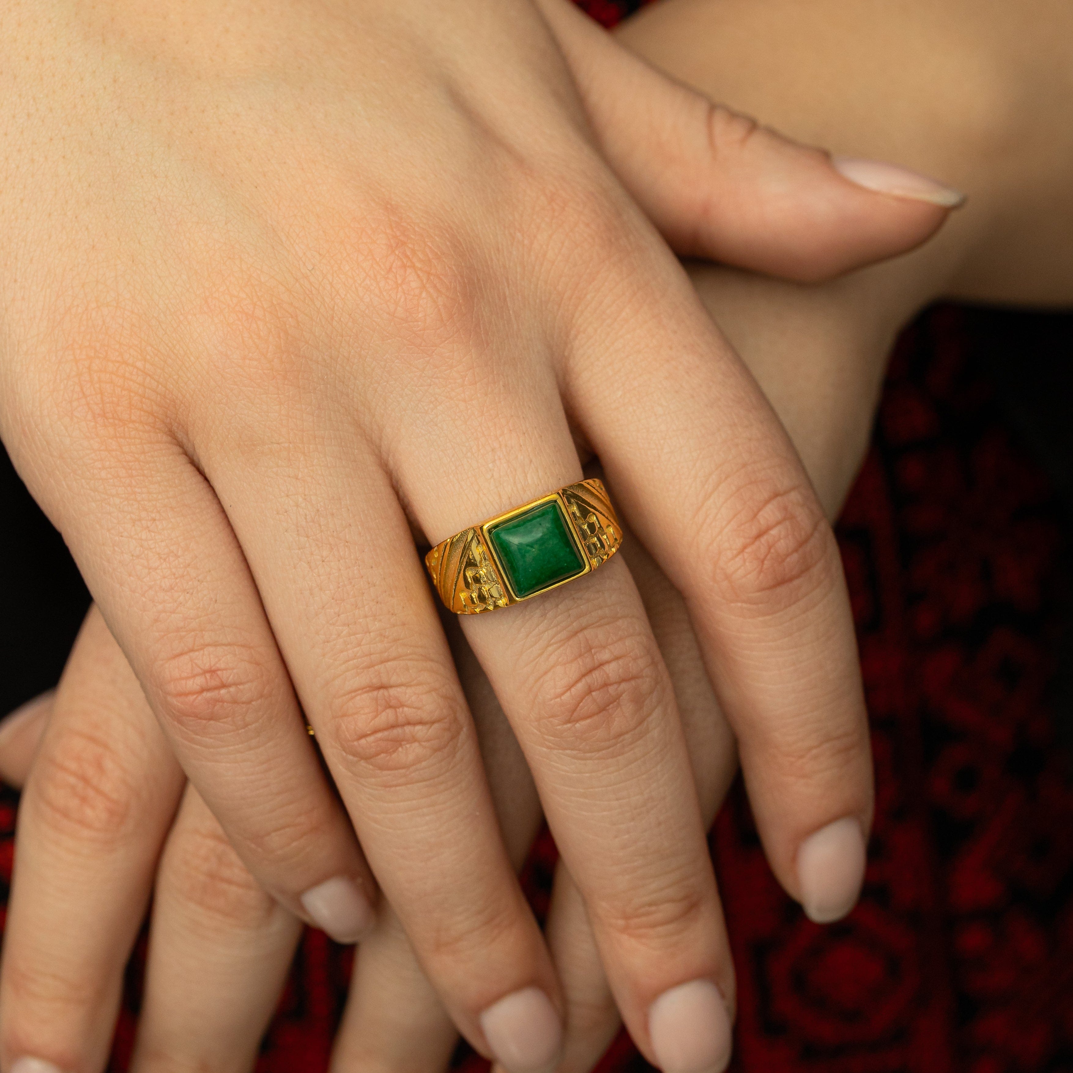 "River to Sea" Onyx Ring | Women