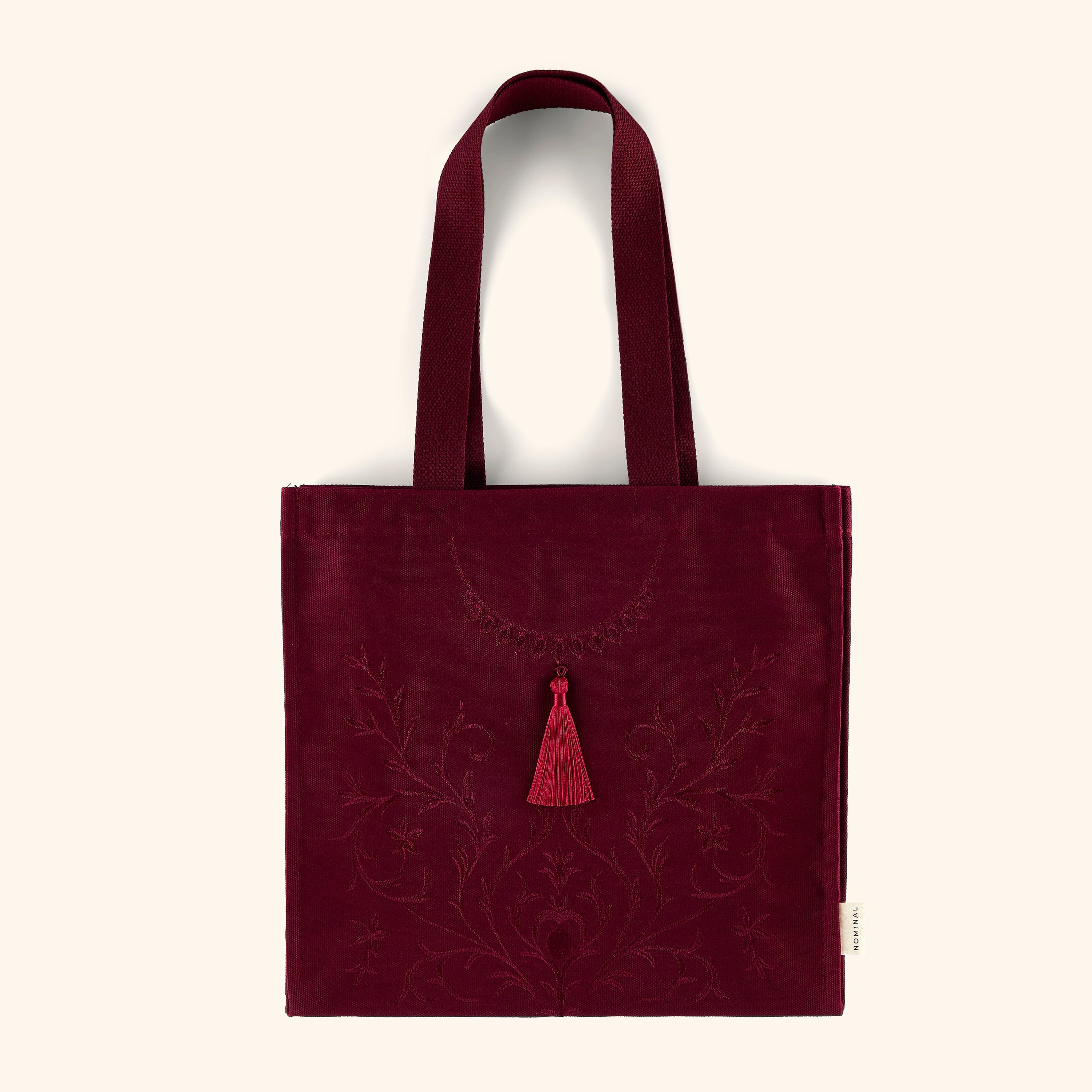 Mehndi Floral Tote