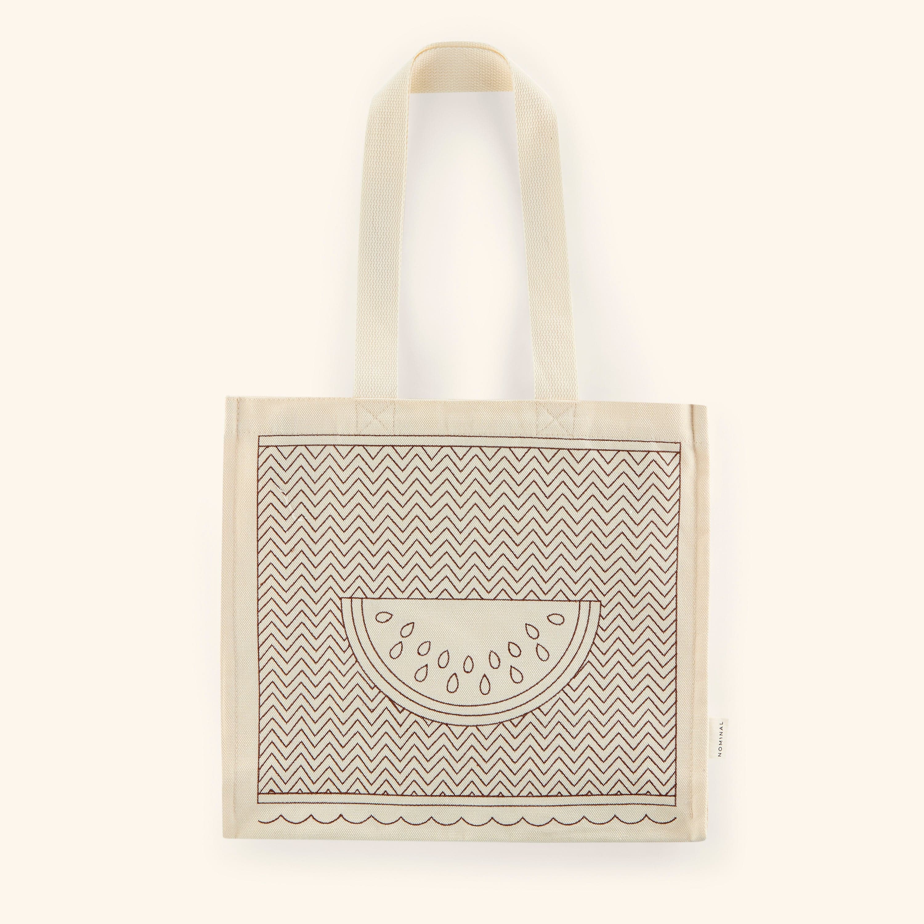 Palestine Keffiyeh Watermelon Tote