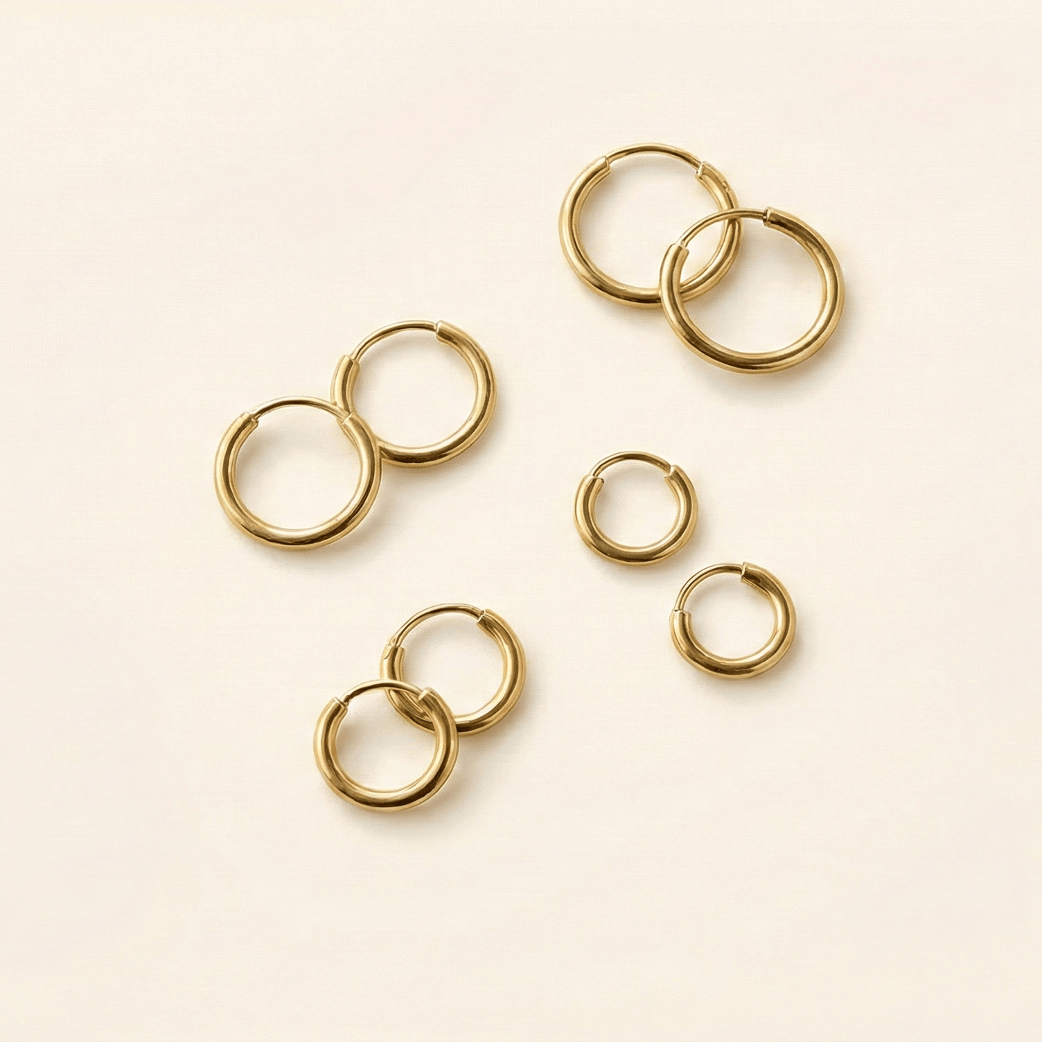 Mini Hoop Earrings Set