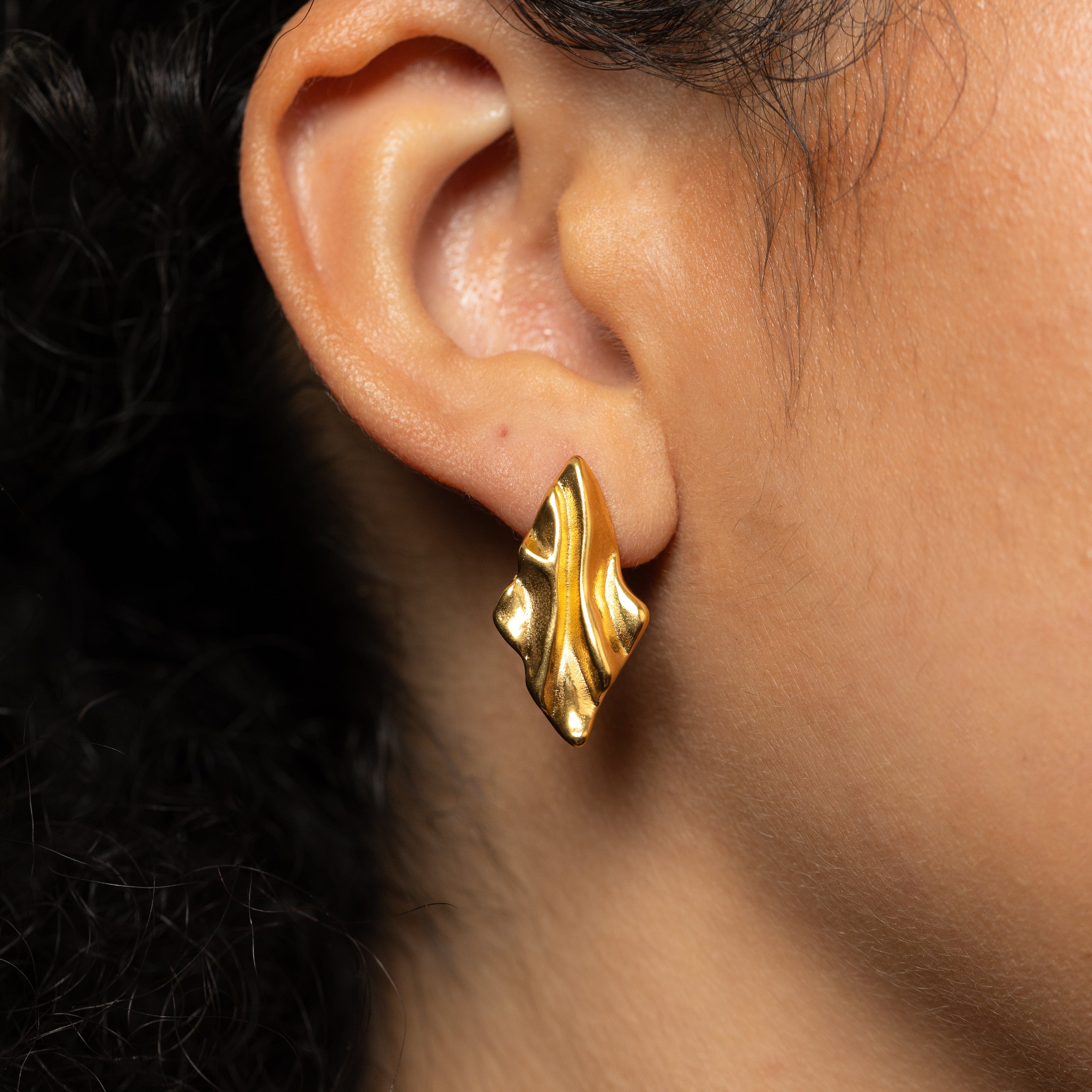 Vintage Melted Earrings