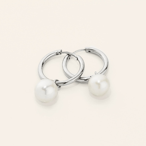 Pearl Hoop Earring - Nominal