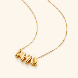 Arabic Bubble Birthyear Necklace - Nominal