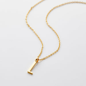English Letter Necklace - Nominal