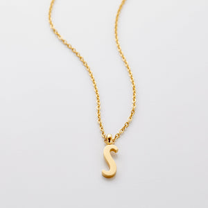 English Letter Necklace - Nominal
