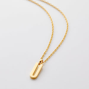 English Letter Necklace - Nominal