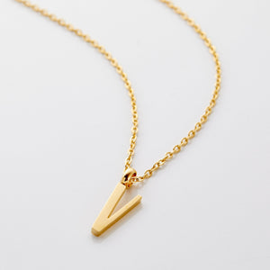 English Letter Necklace - Nominal
