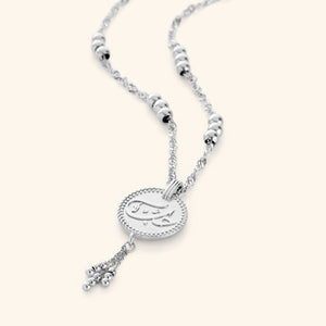"Love" Vintage Coin Necklace - Nominal