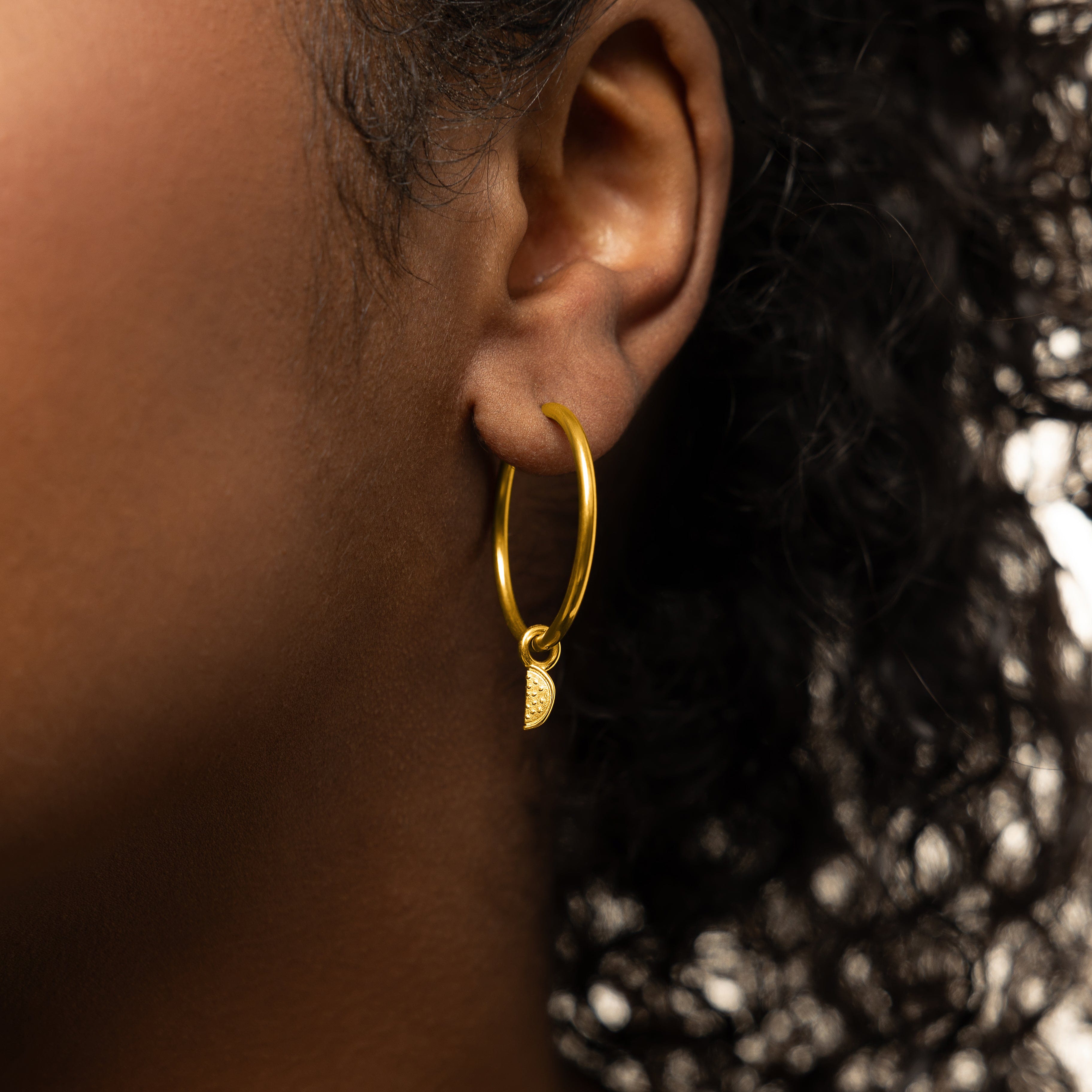 Watermelon Earring Hoop Charm