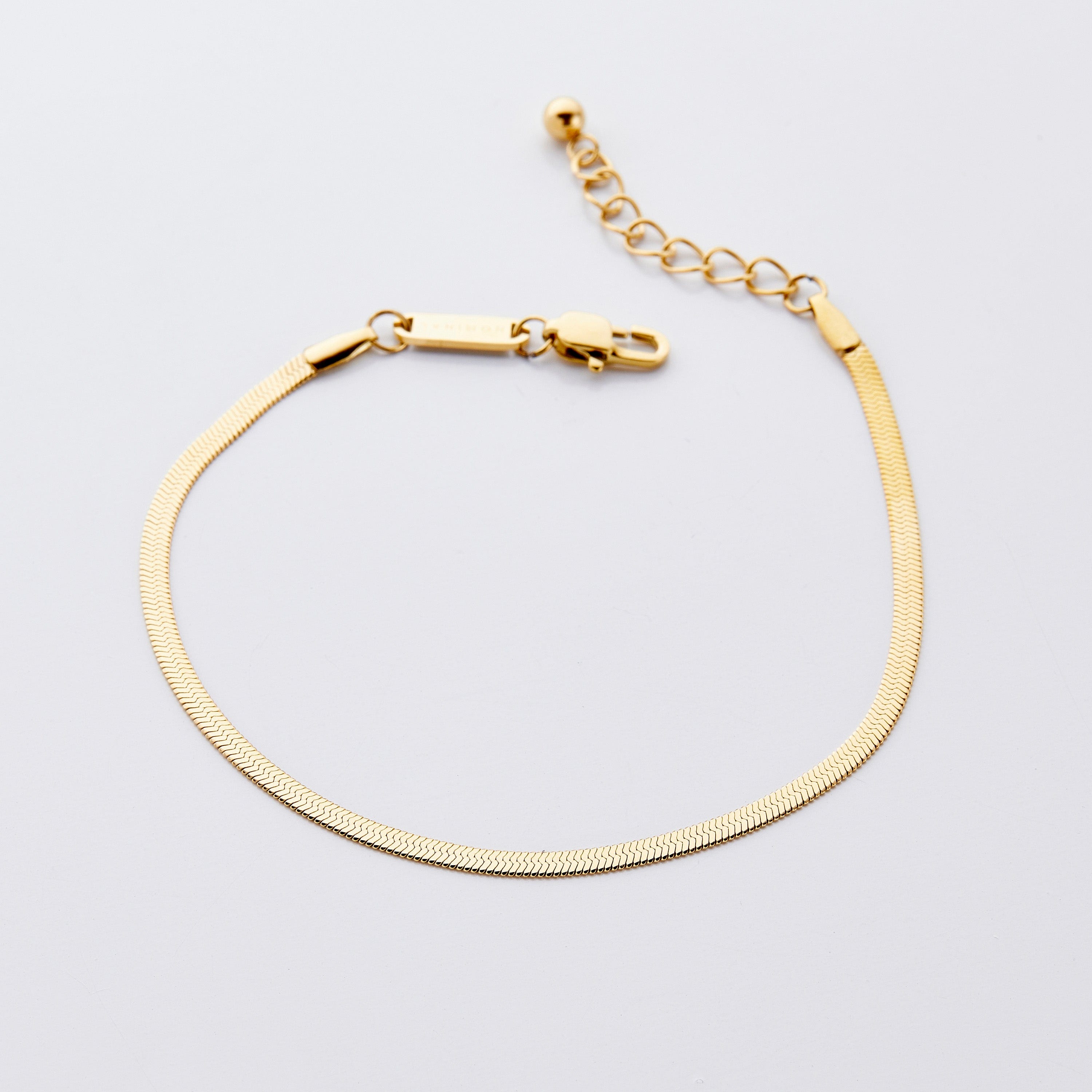 Herringbone Chain Anklet | Girls - Nominal