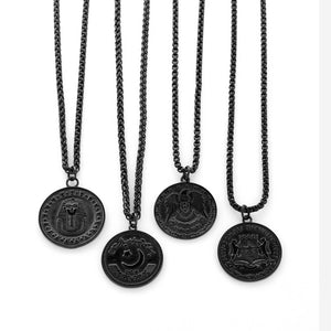 Country Coin Necklace | Men - Nominal