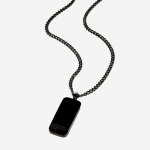 "Impossible" Tag Necklace | Men - Nominal