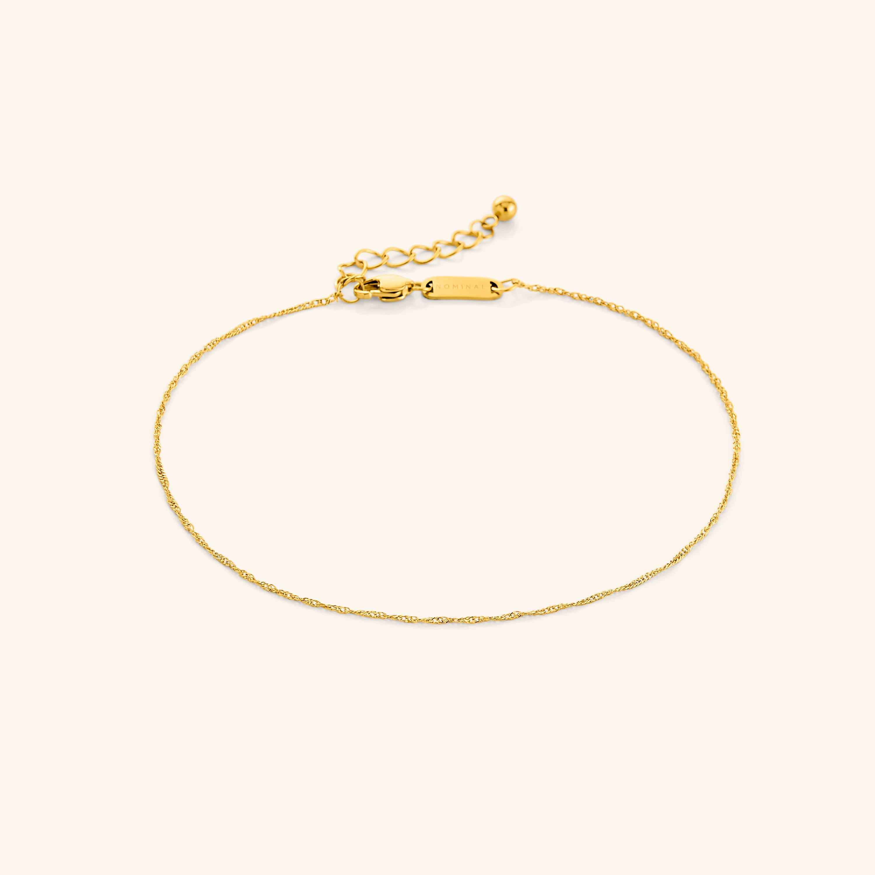 Micro Twisted Anklet - Nominal