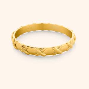 "Leave Your Mark | X" Bangle - Nominal