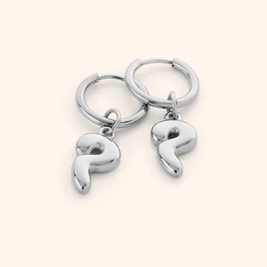 Arabic Bubble Letter Earrings - Nominal