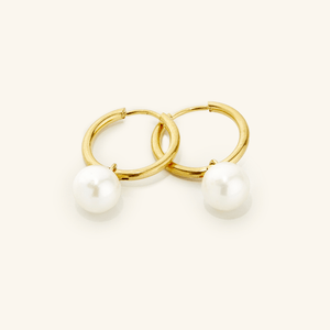 Pearl Hoop Earring - Nominal