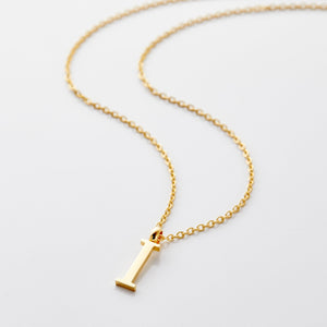 English Letter Necklace - Nominal