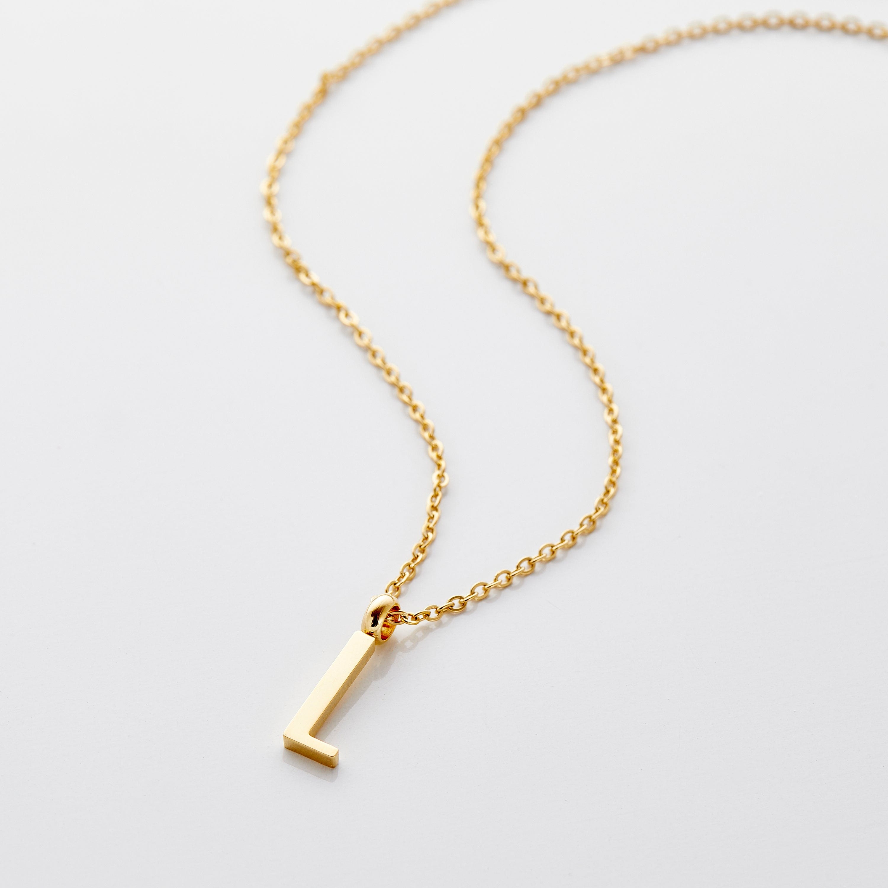 English Letter Necklace - Nominal