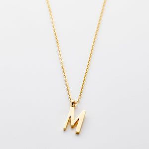 English Letter Necklace - Nominal