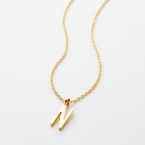 English Letter Necklace - Nominal