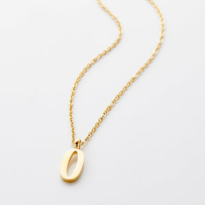 English Letter Necklace - Nominal