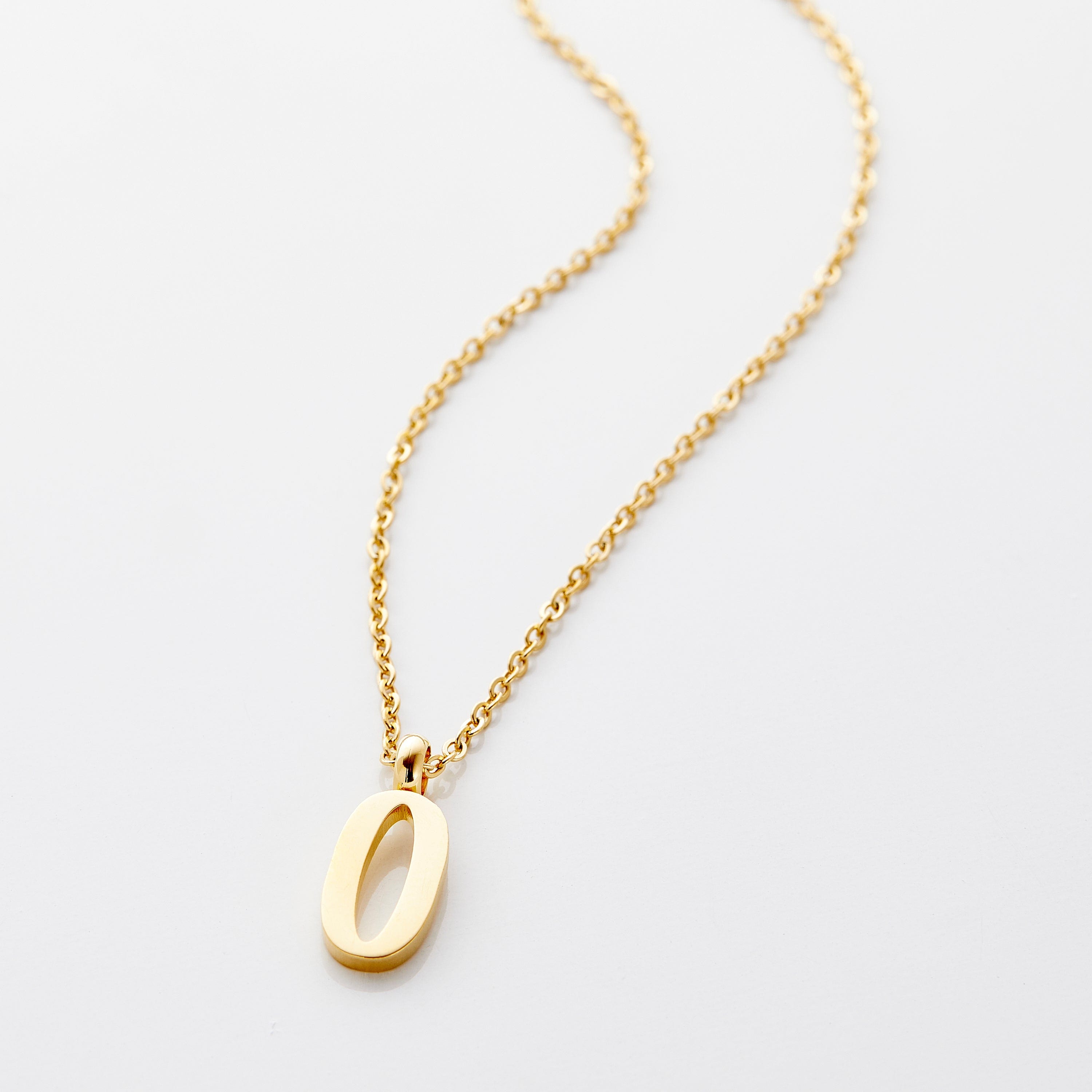 English Letter Necklace - Nominal