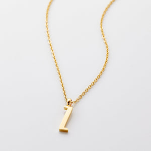 English Letter Necklace - Nominal